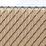 Ultimate Slat 12' High Privacy Slats for Chain Link Fence (Beige)