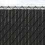 Ultimate Slat 7' High Privacy Slats for Chain Link Fence (Black)