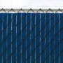Ultimate Slat 12' High Privacy Slats for Chain Link Fence (Royal Blue, 2 1/4 Inch)