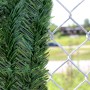 3.5' Chain Link Fence Forevergreen Hedge Slats
