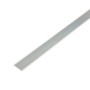 Pexco 4' x 1 1/4" Reflective Chain Link Fence Insert - Silver